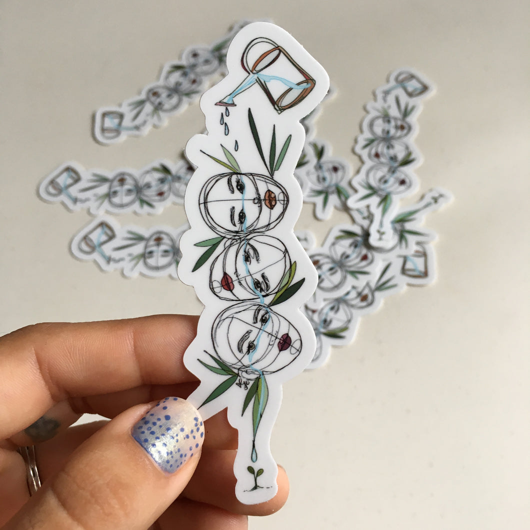 You Grow Girl Sticker